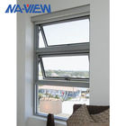 NAVIEW Özel Yazlık Tarzı Alüminyum Çift Açılı Pencereler Oem Odm