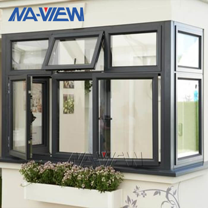 Modern Özel Yeni Tasarım Enerji Tasarruflu Alüminyum Küçük Tente Pencereleri