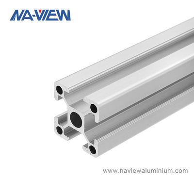 V yuvası Avrupa Standardı Eloksallı Alüminyum Profil Ekstrüzyon 20x20 SİYAH Profil CNC 3D Yazıcı için Lineer Ray